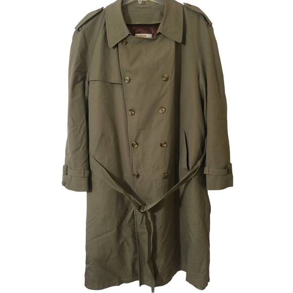 London Fog Other - Vintage London Fog London Towne Trench Coat, Zip Out Dark Brown Warmer Liner